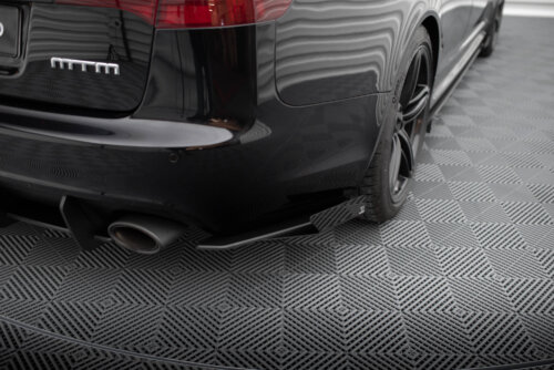 Maxton Street Pro rear side splitters + Flaps for Audi RS6 Avant C6