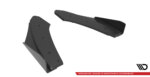 Maxton Street Pro rear side splitters + Flaps for Audi S3 Sedan 8Y