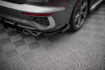 Maxton Street Pro rear side splitters + Flaps for Audi S3 Sedan 8Y