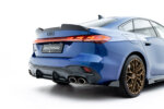 Maxton Street Pro rear side splitters + Flaps for Audi S5 Sedan / Avant B10