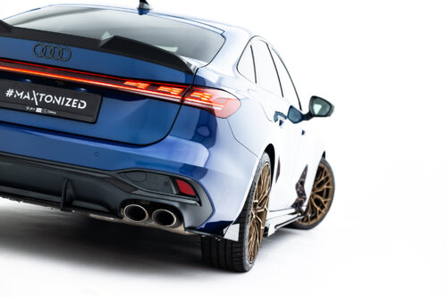 Maxton Street Pro rear side splitters + Flaps for Audi S5 Sedan / Avant B10