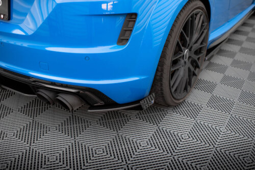 Maxton Street Pro rear side splitters + Flaps for Audi TT S 8S Facelift