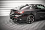 Maxton Street Pro rear side splitters + Flaps for BMW 4 M-Pack G22 / G23 / G22 Facelift / G23 Facelift