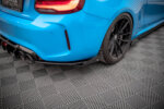 Maxton Street Pro stražnji bočni difuzori + Flaps za BMW M2 F87