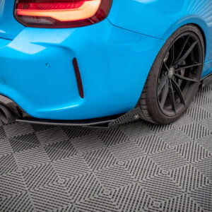 Maxton Street Pro stražnji bočni difuzori + Flaps za BMW M2 F87