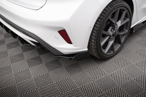 Maxton Street Pro rear side splitters + Flaps for Ford Focus ST Mk4