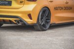 Maxton Street Pro rear side splitters + Flaps for Ford Focus ST Mk4
