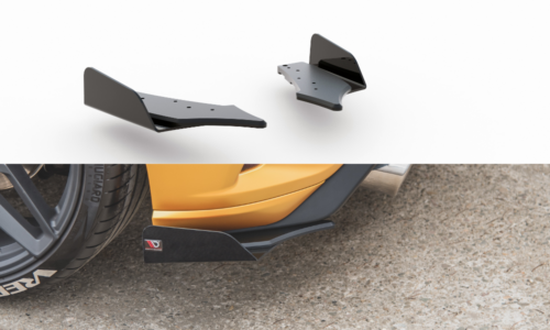 Maxton Street Pro rear side splitters + Flaps for Ford Focus ST Mk4