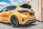 Maxton Street Pro rear side splitters + Flaps for Ford Focus ST Mk4