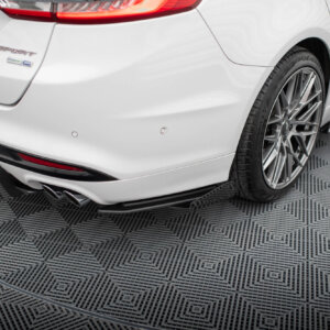 Maxton Street Pro stražnji bočni difuzori + Flaps za Ford Mondeo Sport Mk5 Facelift / Fusion Sport Mk2 Facelift