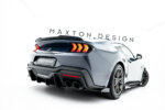 Maxton Street Pro rear side splitters + Flaps for Ford Mustang Dark Horse Mk7