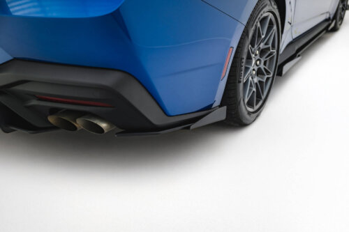 Maxton Street Pro rear side splitters + Flaps for Ford Mustang GT Mk7