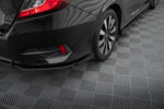 Maxton Street Pro rear side splitters + Flaps for Honda Civic Mk10