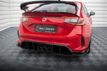 Maxton Street Pro rear side splitters + Flaps for Honda Civic Type-R Mk 11