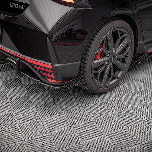 Maxton Street Pro stražnji bočni difuzori + Flaps za Hyundai I20 N Mk3