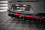 Maxton Street Pro rear side splitters + Flaps for Hyundai I30 Fastback N-Line Mk3 Facelift