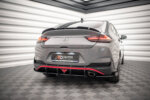 Maxton Street Pro rear side splitters + Flaps for Hyundai I30 Fastback N-Line Mk3 Facelift