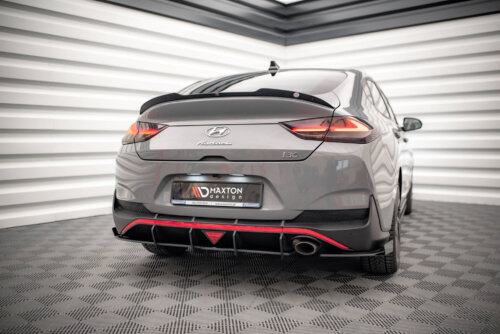 Maxton Street Pro rear side splitters + Flaps for Hyundai I30 Fastback N-Line Mk3 Facelift