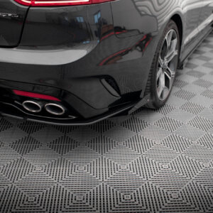 Maxton Street Pro stražnji bočni difuzori + Flaps za Kia Stinger GT / GT-Line Mk1
