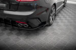 Maxton Street Pro rear side splitters + Flaps for Kia Stinger GT / GT-Line Mk1