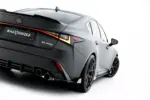 Maxton Street Pro rear side splitters + Flaps for Lexus IS 500 Mk3 Facelift 2 (XE30)