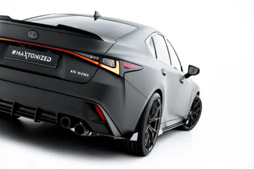 Maxton Street Pro rear side splitters + Flaps for Lexus IS 500 Mk3 Facelift 2 (XE30)