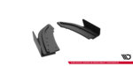 Maxton Street Pro rear side splitters + Flaps for Mazda 3 MPS Mk1 EU Version