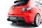 Maxton Street Pro rear side splitters + Flaps for Mazda 3 MPS Mk1 EU Version