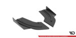 Maxton Street Pro rear side splitters + Flaps for Mazda 3 MPS Mk1 US-Spec Version