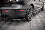 Maxton Street Pro rear side splitters + Flaps for Mazda 3 MPS Mk1 US-Spec Version