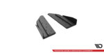 Maxton Street Pro rear side splitters + Flaps for Mercedes-AMG C43 Coupe / Cabrio C205 Facelift / A205 Facelift