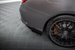 Maxton Street Pro rear side splitters + Flaps for Mercedes-AMG C63 Sedan / Estate W205 Facelift