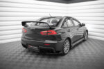 Maxton Street Pro rear side splitters + Flaps for Mitsubishi Lancer EVO X