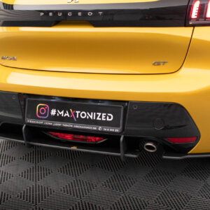 Maxton Street Pro stražnji bočni difuzori + Flaps za Peugeot 208 GT Mk2