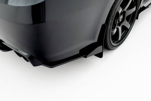 Maxton Street Pro rear side splitters + Flaps for Subaru Impreza WRX STI Mk3 Facelift