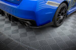 Maxton Street Pro rear side splitters + Flaps for Subaru WRX STI Mk1