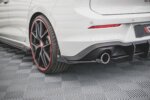 Maxton Street Pro rear side splitters + Flaps for Volkswagen Golf GTI / GTE / R-Line Mk8