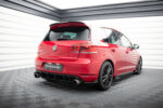 Maxton Street Pro rear side splitters + Flaps for Volkswagen Golf GTI Mk6