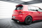 Maxton Street Pro rear side splitters + Flaps for Volkswagen Golf GTI Mk6