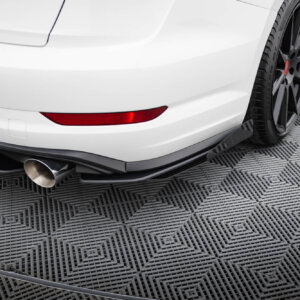 Maxton Street Pro rear side splitters + Flaps for Volkswagen Jetta GLI Mk7
