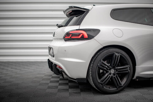 Maxton Street Pro rear side splitters + Flaps for Volkswagen Scirocco R Mk3