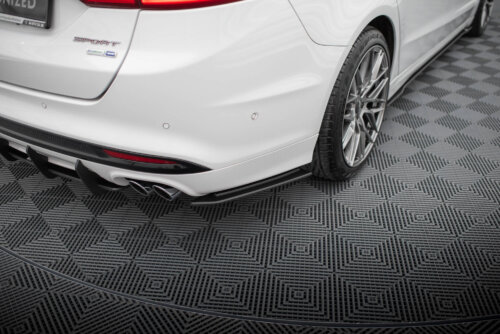Maxton Street Pro rear side splitters for Ford Mondeo Sport Mk5 Facelift / Fusion Sport Mk2 Facelift