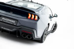 Maxton Street Pro rear side splitters for Ford Mustang Dark Horse Mk7