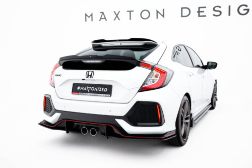 Maxton Street Pro rear side splitters for Honda Civic Sport Mk 10