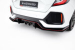 Maxton Street Pro rear side splitters for Honda Civic Sport Mk 10