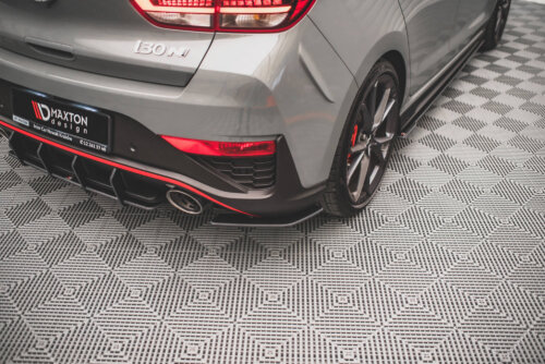 Maxton Street Pro rear side splitters for Hyundai I30 N Hatchback Mk3 Facelift