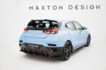 Maxton Street Pro rear side splitters for Hyundai Veloster N Mk2