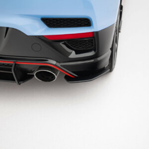 Maxton Street Pro rear side splitters for Hyundai Veloster N Mk2