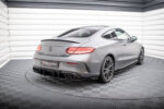 Maxton rear side splitters for Mercedes-AMG C43 Coupe / Cabrio C205 Facelift / A205 Facelift
