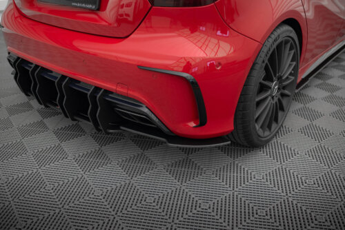 Maxton rear side splitters for Mercedes-Benz A 45 AMG W176 Facelift
